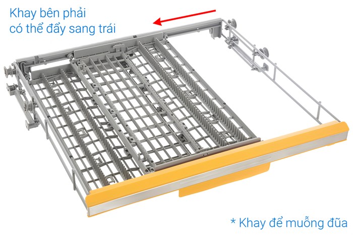 Máy rửa chén độc lập Comfee CDWEF1533GB-WU-VN 10