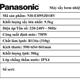 Máy sấy bơm nhiệt Panasonic 9.5 kg NH-EH95JD1BV 5