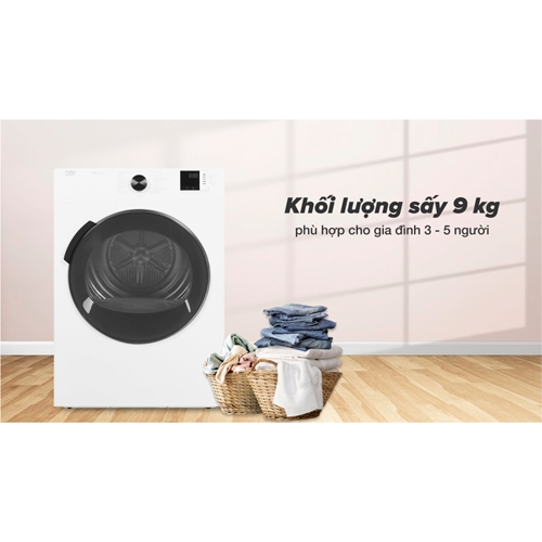 Máy sấy thông hơi Beko 9 kg DA9112RX0WB 4