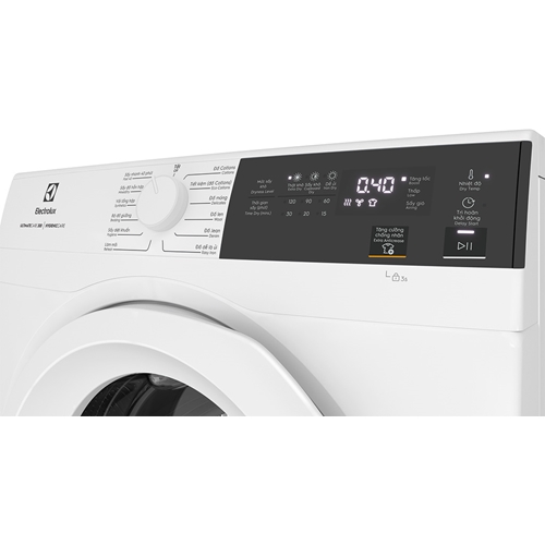 Máy sấy thông hơi Electrolux 9kg EDV904H3WC 2