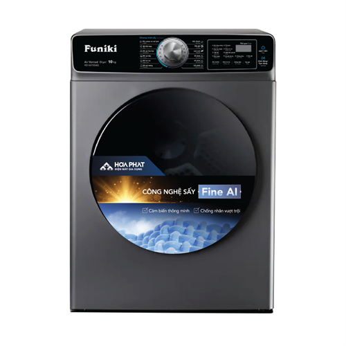 Máy sấy thông hơi Funiki HD V6100AG 10kg 0