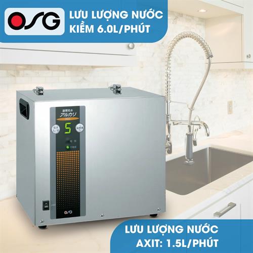 Máy tạo nước điện giải ion kiềm OSG NDX-360PLW 4