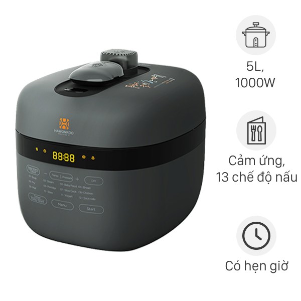 Nồi áp suất Hawonkoo PCH-500- Hàng chính hãng 1