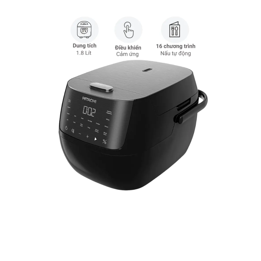 Nồi cơm điện tử 1,8L Hitachi RZ-S18VN(BK) 0