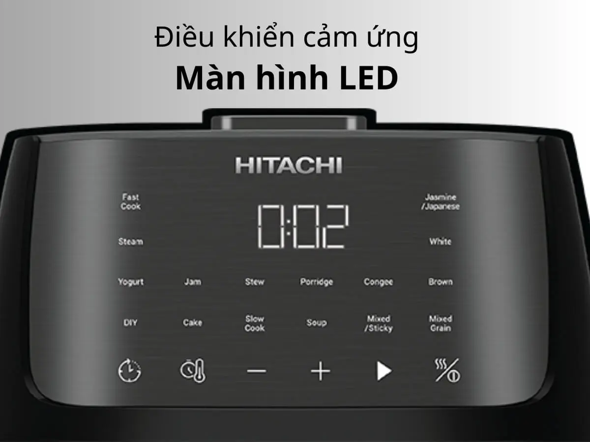 Nồi cơm điện tử 1,8L Hitachi RZ-S18VN(BK) 1
