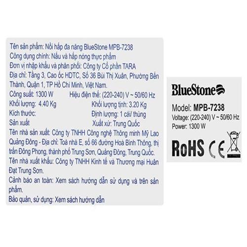 Nồi lẩu hấp đa năng BlueStone MPB-7238 17 lít 9