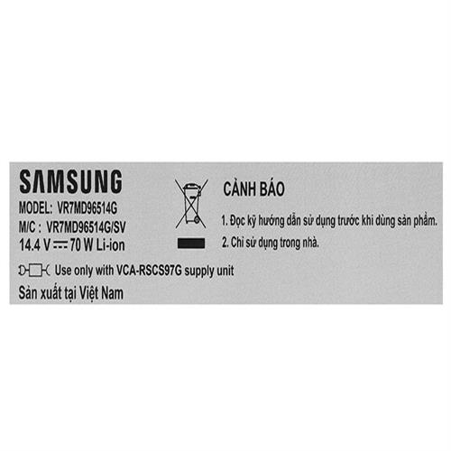 Robot hút bụi lau nhà Samsung VR7MD96514G/SV 14