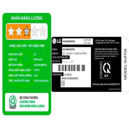 Smart Tivi LG AI 4K 50 inch 50UA8450PSA 8