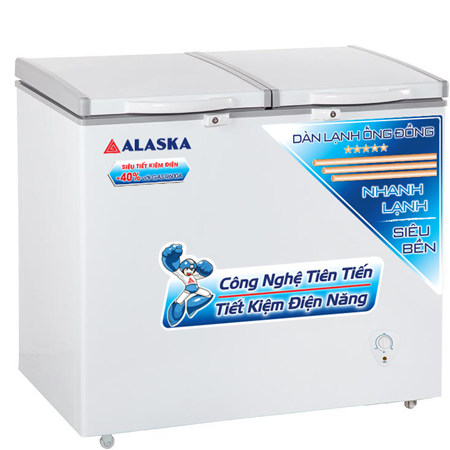 Tủ Đông/Mát ALASKA 282 Lít BCD-4568C