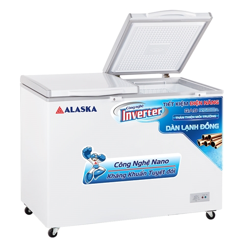 Tủ Đông Mát Inverter Alaska 372 Lít BCD-5568CI