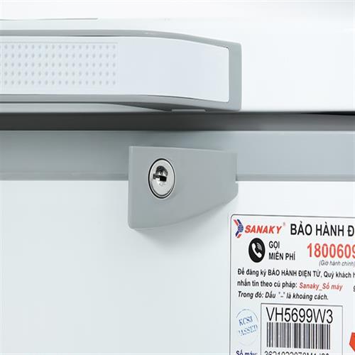 Tủ đông Sanaky Inverter 365 Lít VH-5699W3 8