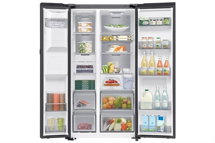 Tủ lạnh Samsung Inverter 615 lít Side By Side AI Home RS90F65D2FSV 4