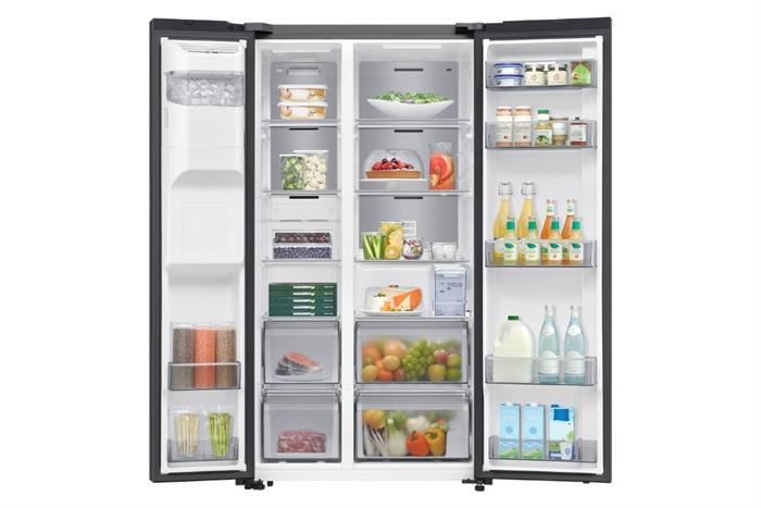 Tủ lạnh Samsung Inverter 635 lít Side By Side RS70F65K2FSV 3