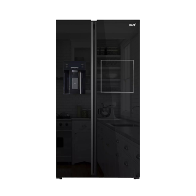 Tủ Lạnh Side By Side KAFF KF-BCD606WHIT