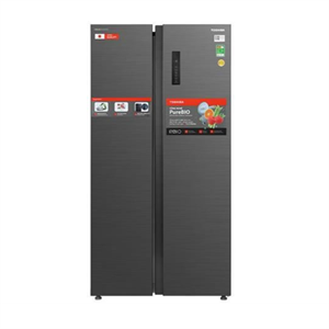 Tủ lạnh Toshiba Inverter 555 lít Side By Side GR-RS696WI-PMV(60)-AG