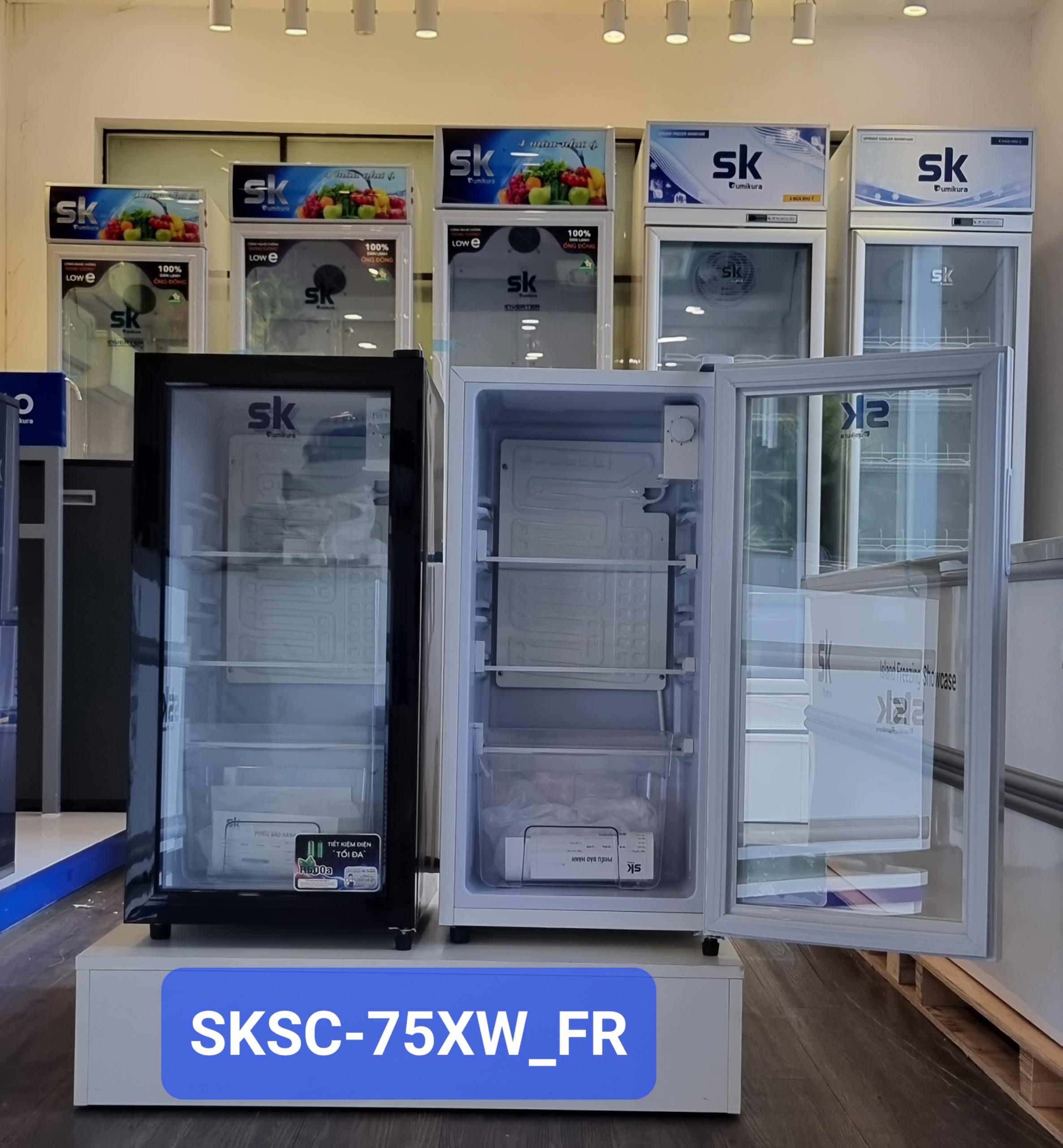 Tủ Mát Mini Sumikura SKSC-75XW 1