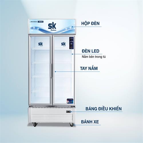 Tủ mát Sumikura SKSC-802WG2/D 3
