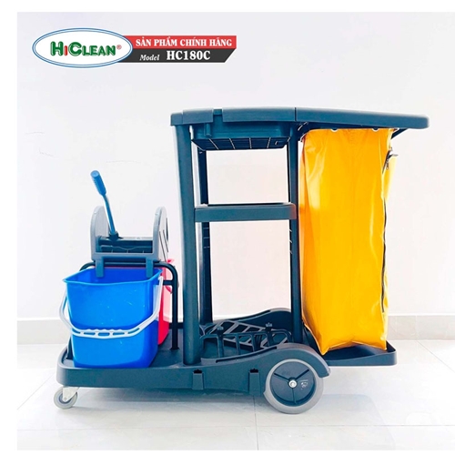 Xe dọn phòng khách sạn HiClean HC 180C 0